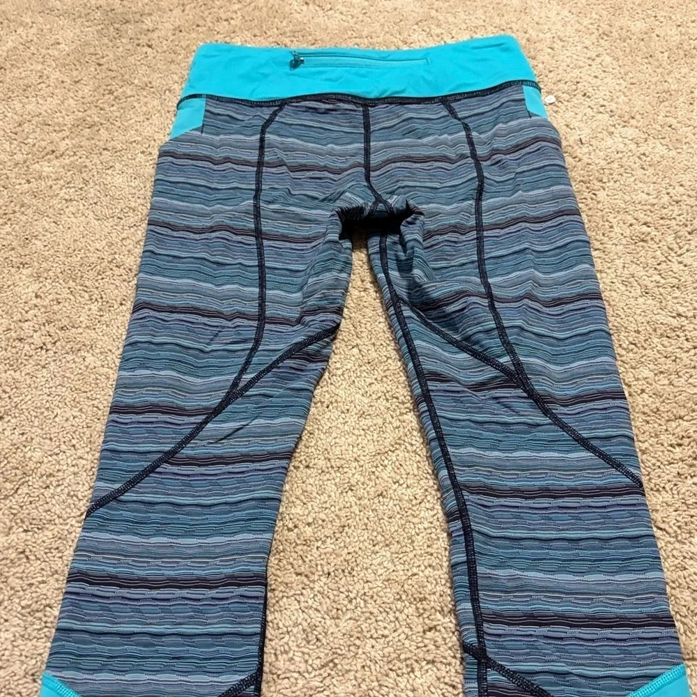 Lululemon Athletica Pace Rival Crop Size 6